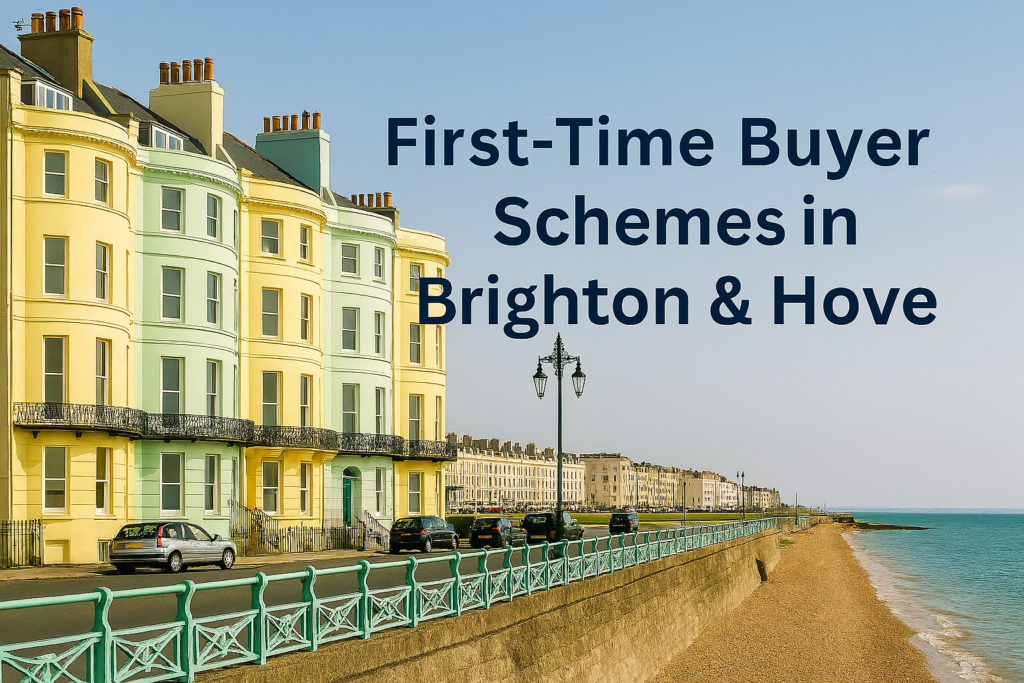 First‑time buyer schemes in Brighton & Hove