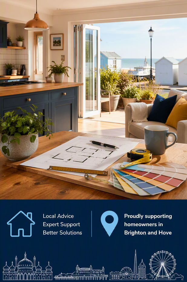 Secured loans for home improvements in Brighton and Hove